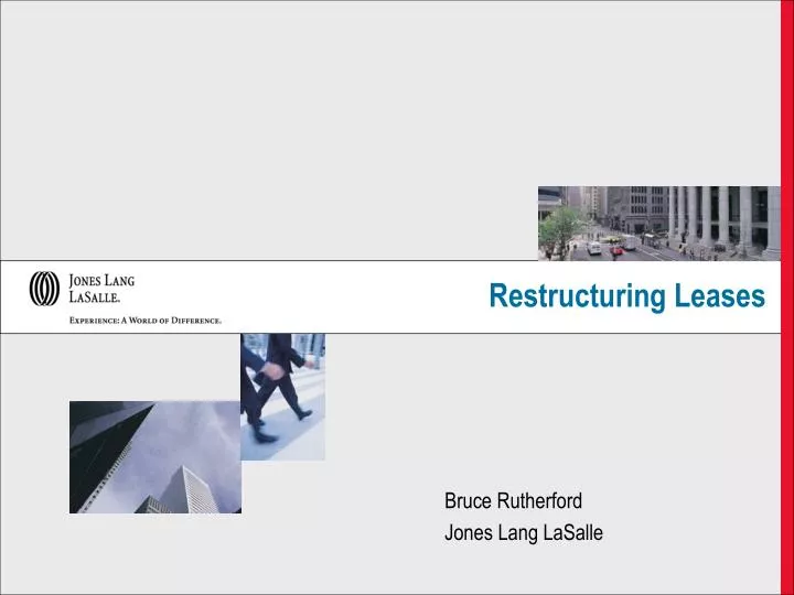 restructuring leases
