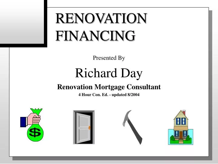 renovation financing