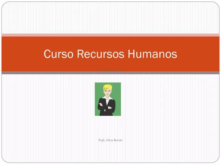 curso recursos humanos