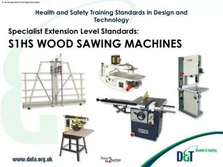 Health and Safety Training Standards in Design and Technology