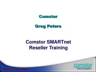 Comstor Greg Peters