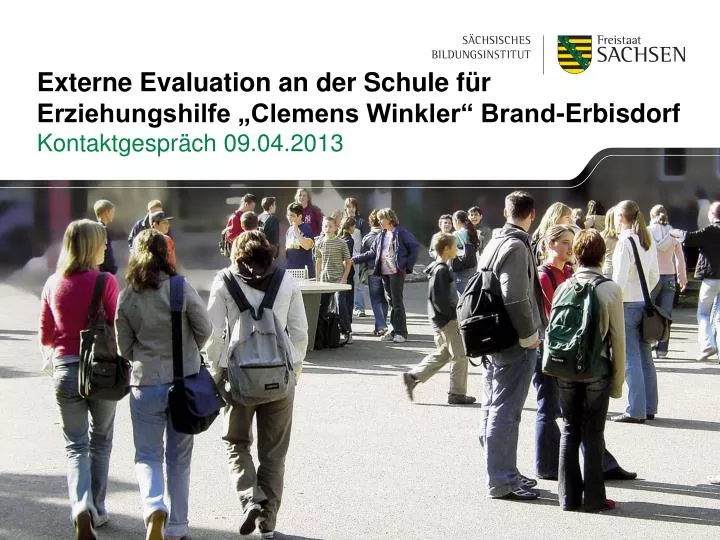 externe evaluation an der schule f r erziehungshilfe clemens winkler brand erbisdorf