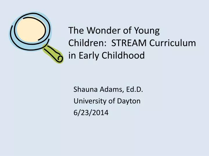 the wonder of young children stream curriculum in early childhood