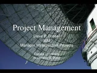 Project Management