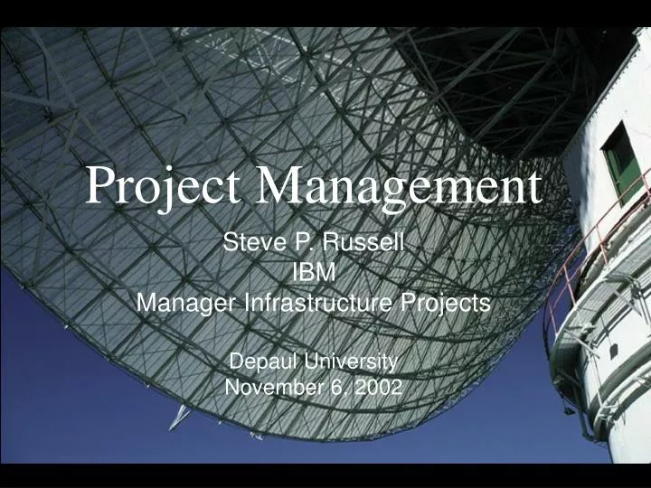 project management