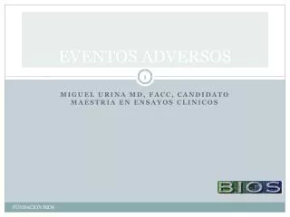 eventos adversos