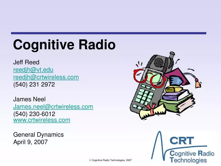 cognitive radio