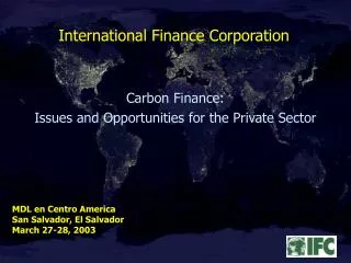 international finance corporation