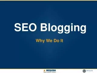 SEO Blogging