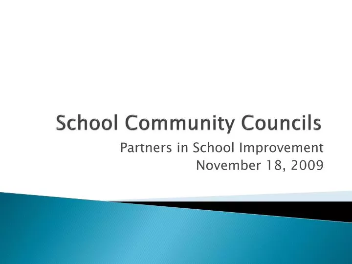 school community councils