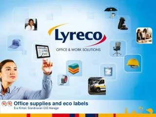 Office supplies and eco labels