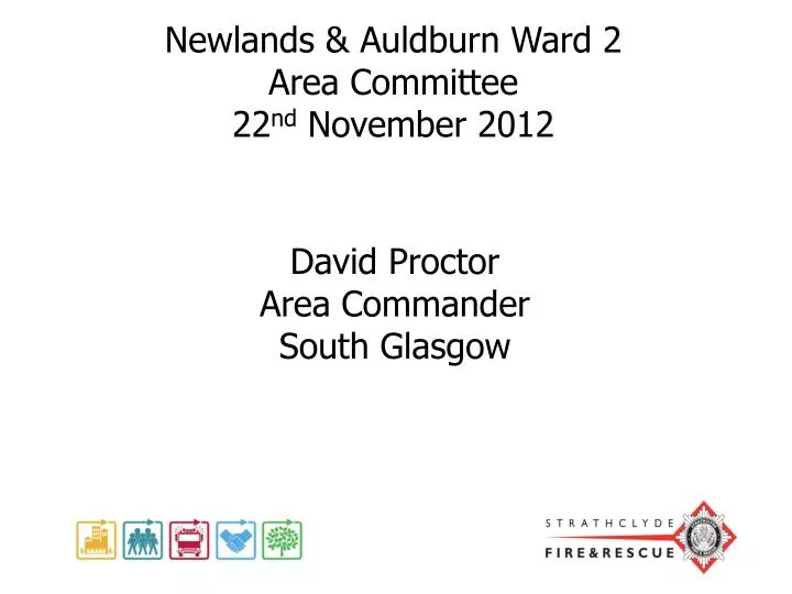 newlands auldburn ward 2 area committee 22 nd november 2012