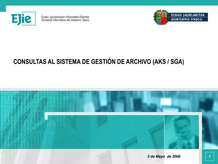 consultas al sistema de gesti n de archivo aks sga