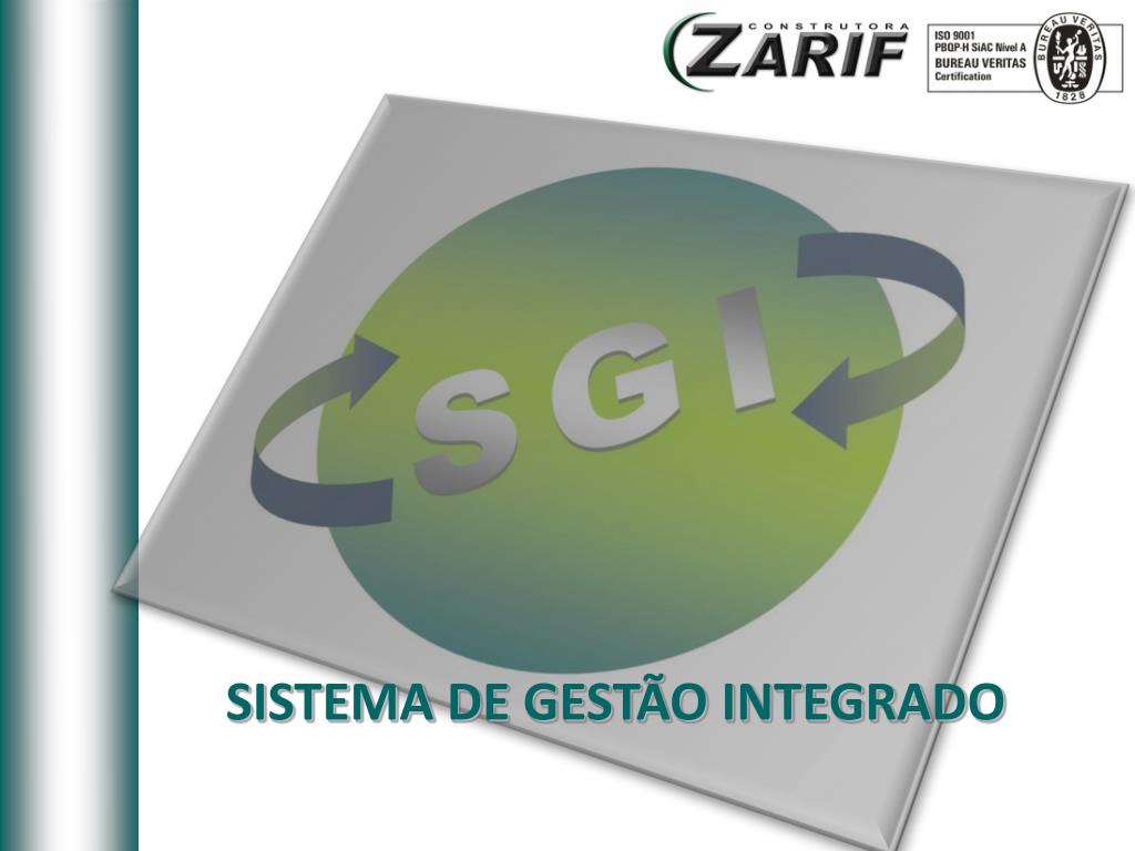 PPT - SISTEMA DE GESTÃO INTEGRADO PowerPoint Presentation, free ...