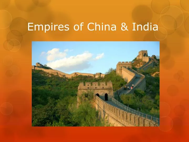 empires of china india
