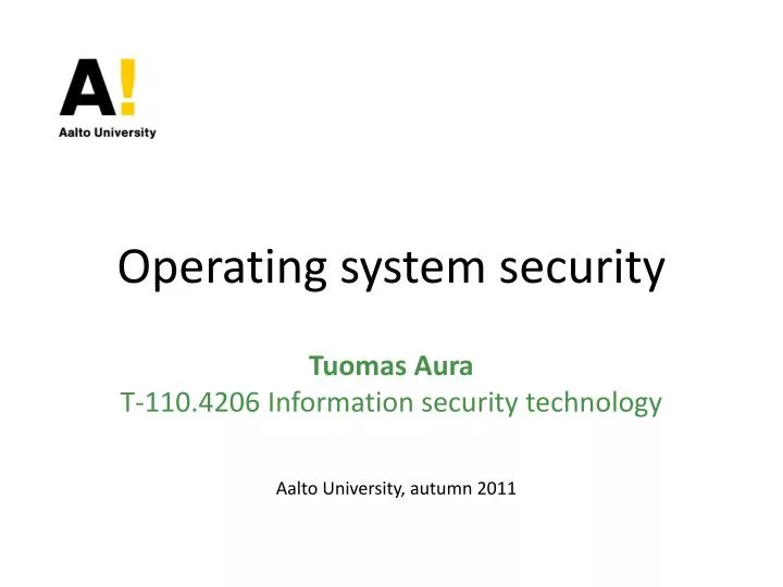 operating system security