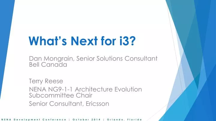 what s next for i3