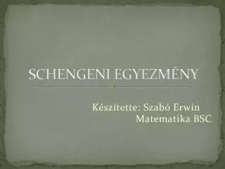 schengeni egyezm ny