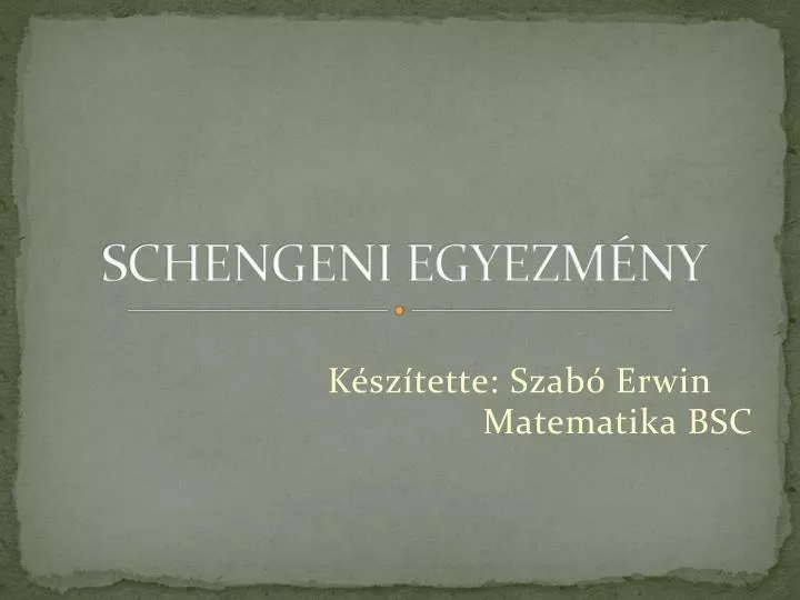 schengeni egyezm ny