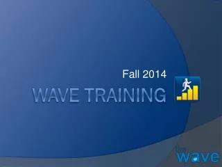 Wave Training