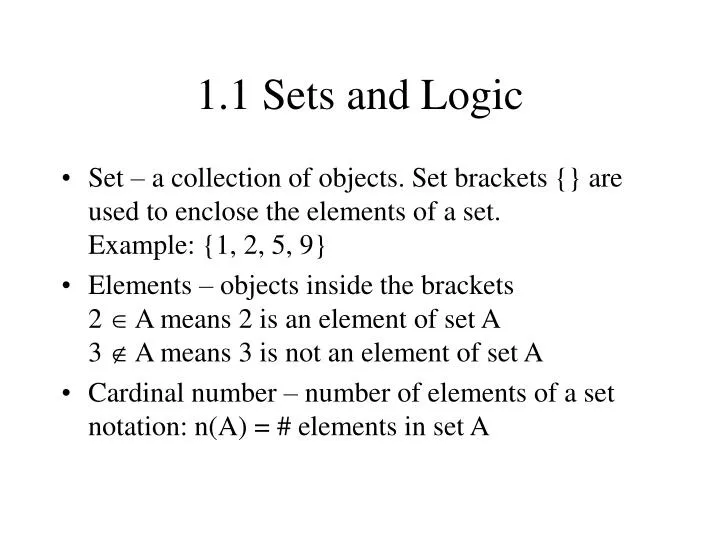 1 1 sets and logic