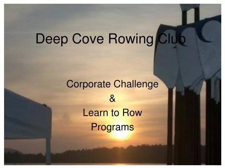 deep cove rowing club