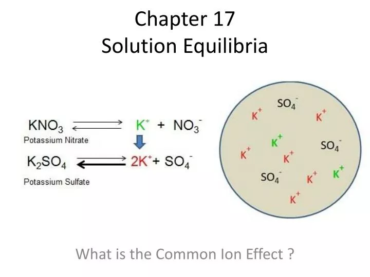 chapter 17 solution equilibria