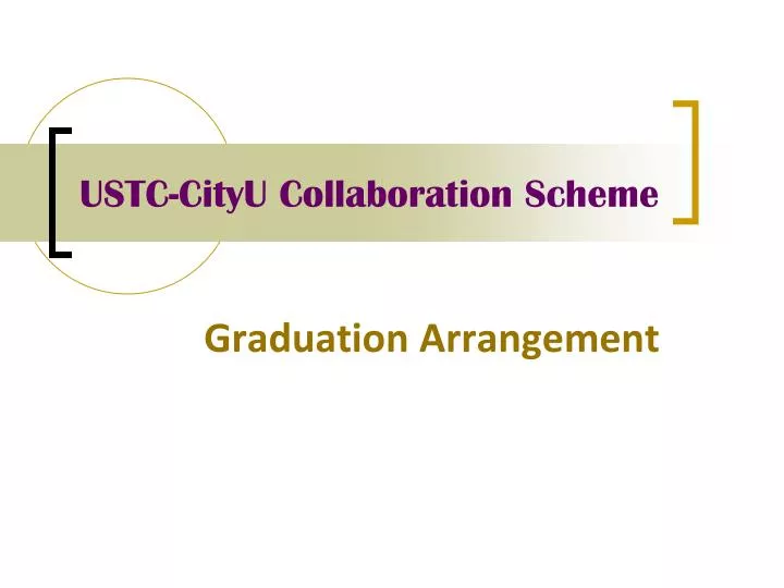ustc cityu collaboration scheme