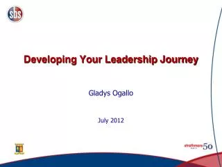 Developing Your Leadership Journey