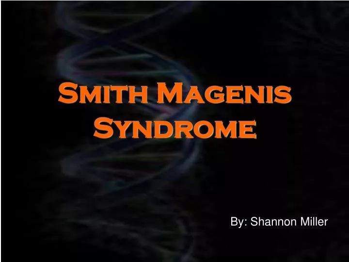 smith magenis syndrome