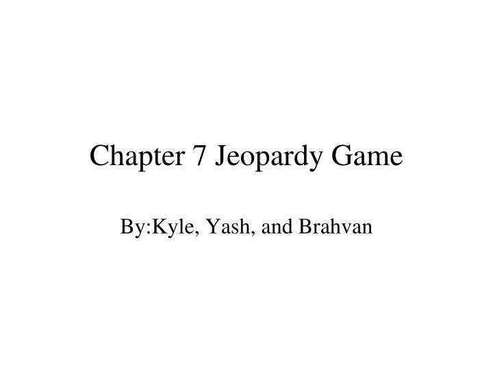 chapter 7 jeopardy game