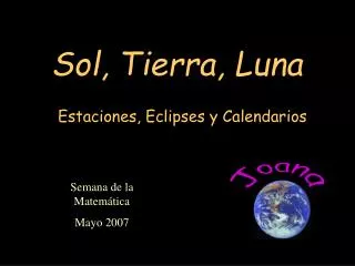 sol tierra luna