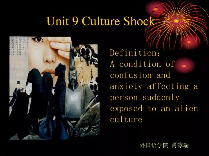 unit 9 culture shock