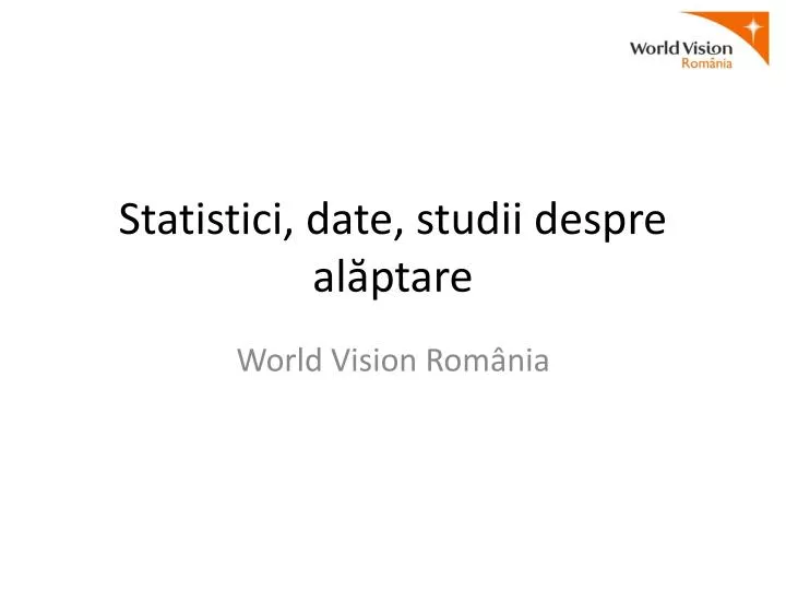 statistici date studii despre al ptare