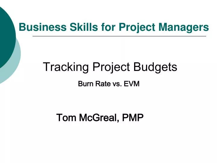 business skills for project managers