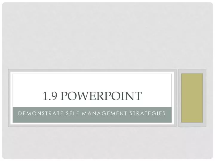 1 9 powerpoint