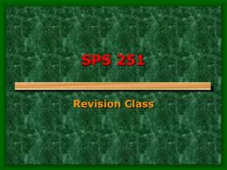 SPS 251