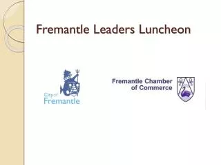 Fremantle Leaders Luncheon
