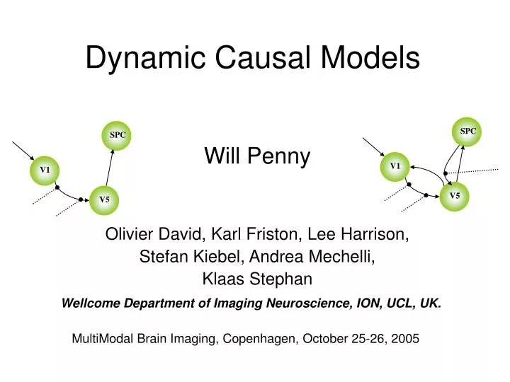 dynamic causal models