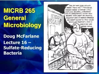 MICRB 265 General Microbiology