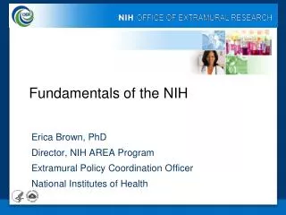 Fundamentals of the NIH
