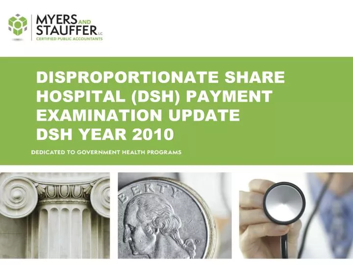 disproportionate share hospital dsh payment examination update dsh year 2010