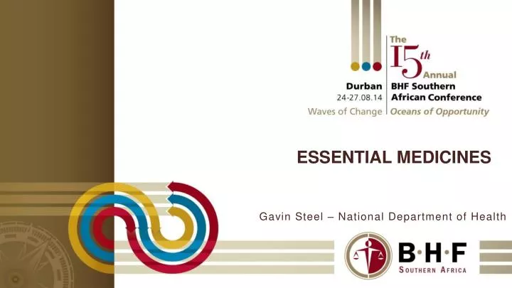 gavin steel national department of health