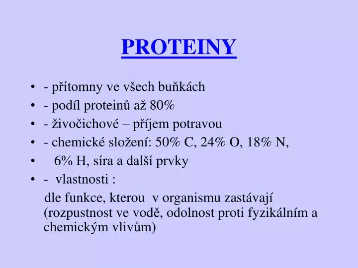 proteiny