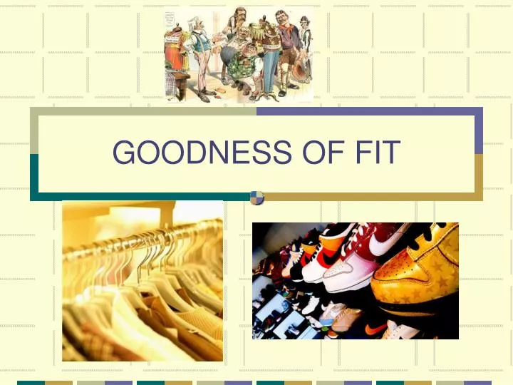 goodness of fit