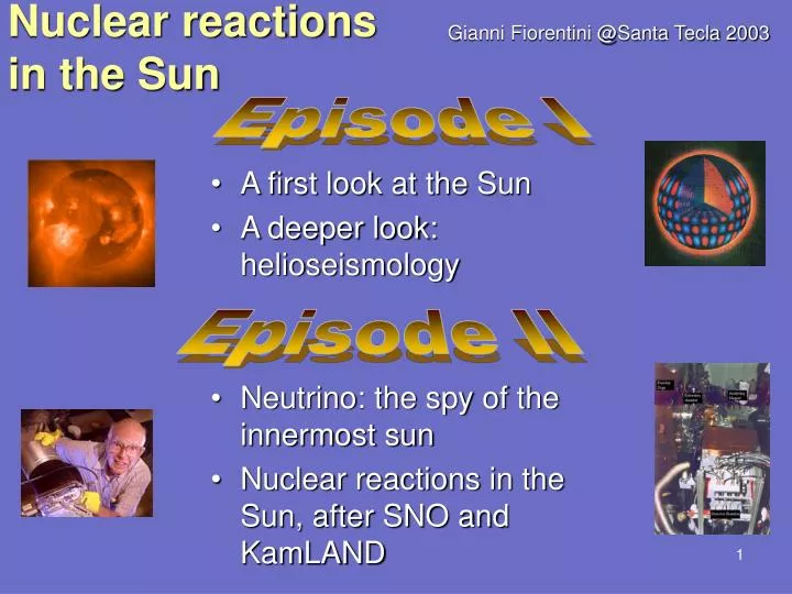 nuclear reactions in the sun