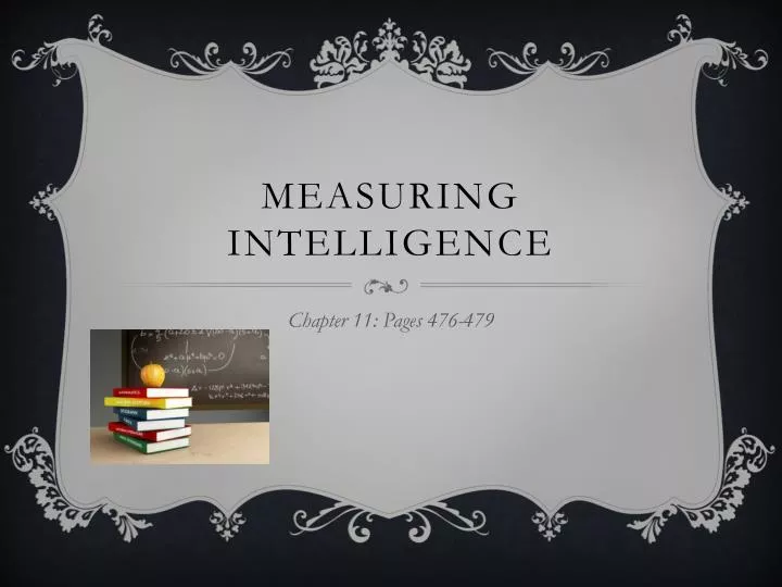 measuring intelligence