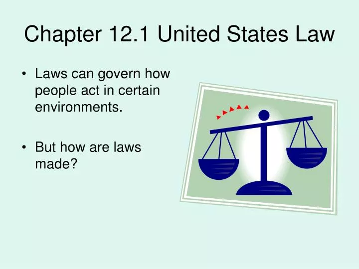 chapter 12 1 united states law