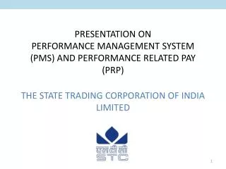 The State Trading Corporation of India Ltd