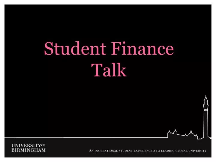 student finance talk